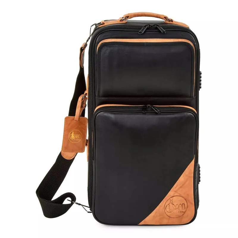 Gard Bags Elite Compact Triple Trumpet Gigbag - Black Leather Affaire À Saisir