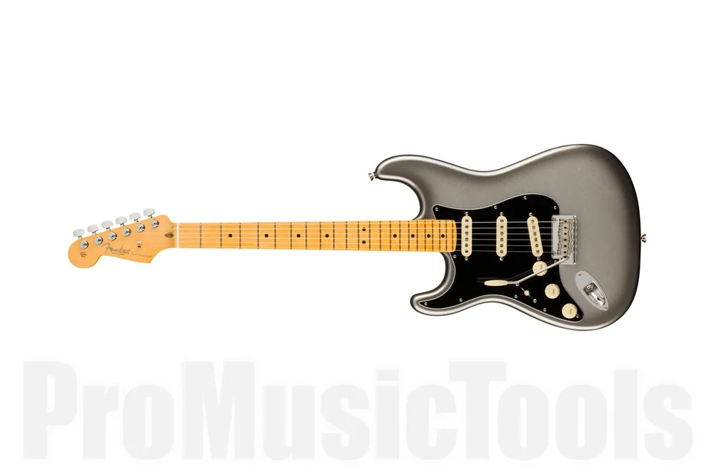 Fender American Professional II Stratocaster Left-Hand MN - Mercury Satisfait Ou Remboursé