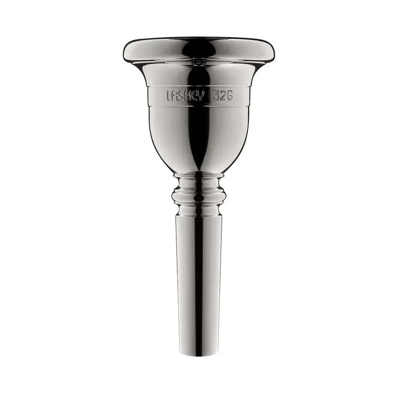 Petit Prix Laskey Silver Plated Tuba Mouthpiece - 30G, European Shank