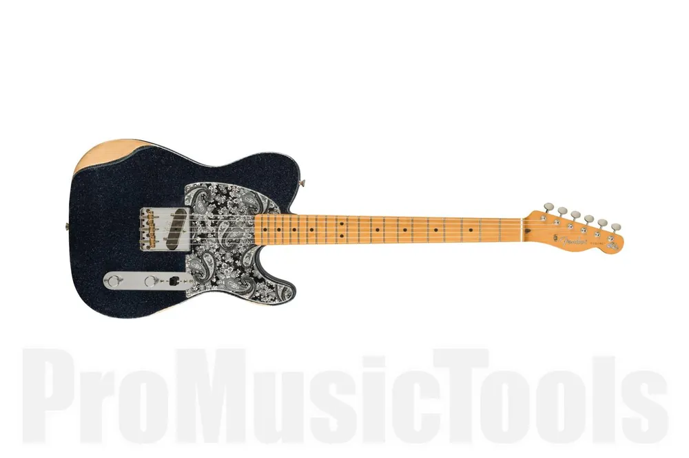 Acheter Direct Fender Brad Paisley Esquire - Maple - Black Sparkle