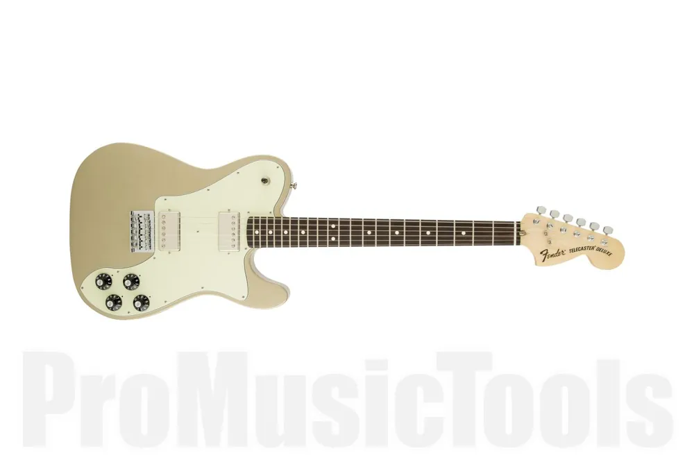 Fender Chris Shiflett Telecaster Deluxe MN Shoreline Gold Must-Have