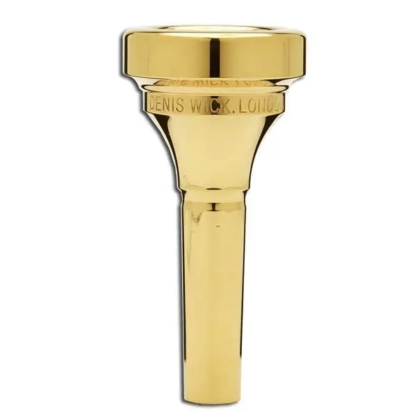 Jusqu'à Épuisement Des Stocks Denis Wick 12CS gold-plated Medium Trombone Mouthpiece