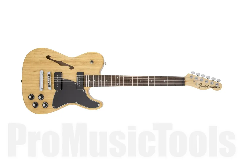 Fender Jim Adkins JA-90 Telecaster Thinline LRL Natural Top Vente