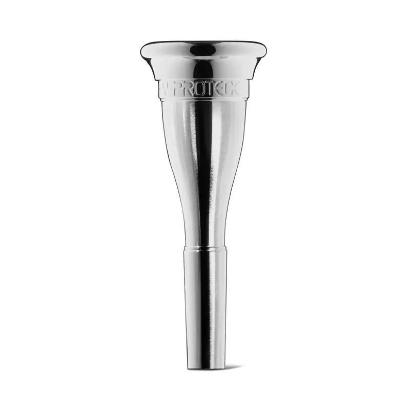 Laskey Protege French Horn Mouthpiece - Silver-Plated, American Shank Commander Vite