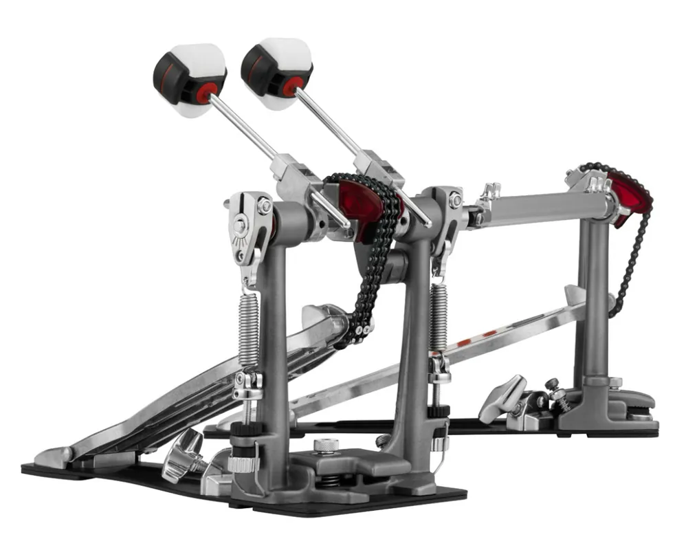 Pearl Eliminator Redline Twin Pedal, Chain Drive Promotion Saisonnière