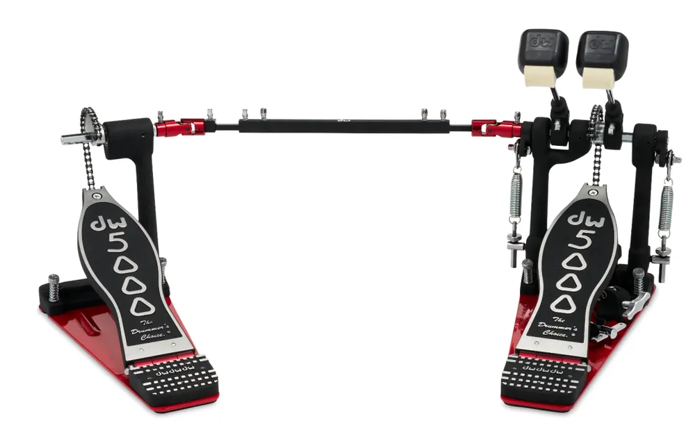 Livraison Express Drum Workshop 5000 Series Double Bass Drum Pedal with Single Chain
