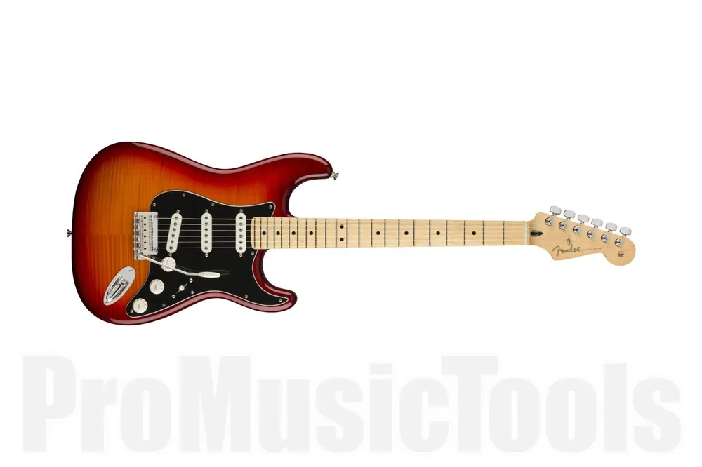 Certifié Fender Player Stratocaster Plus Top MN - Aged Cherry Burst
