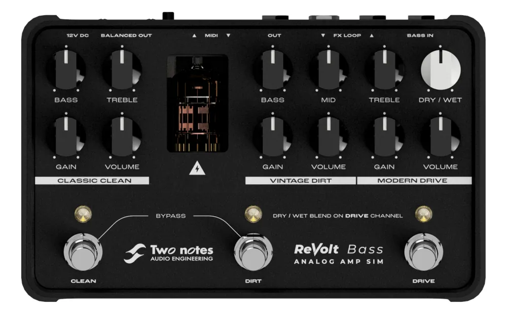 Dernière Chance Two Notes ReVolt Bass Amp Simulator Pedal