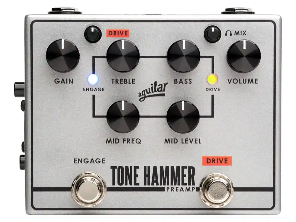 Aguilar Tone Hammer Preamp Pedal Expédition Rapide