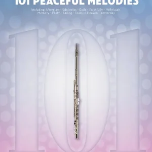 Authentique Hal Leonard 101 Peaceful Melodies - Flute - Book
