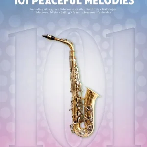 Haute Qualité Hal Leonard 101 Peaceful Melodies - Alto Sax - Book