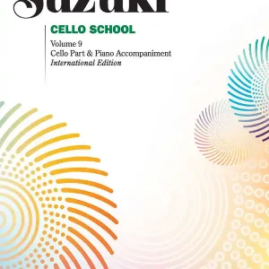 Summy-Birchard Suzuki Cello School, Volume 9 (International Edition) - Cello/Piano Accompaniment - Book Bon Plan