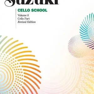 Summy-Birchard Suzuki Cello School, Volume 8 (International Edition) - Cello - Book Dernier Modèle