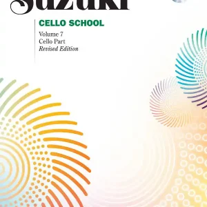 Seulement Aujourd'hui Summy-Birchard Suzuki Cello School, Volume 7 (International Edition) - Cello - Book/CD