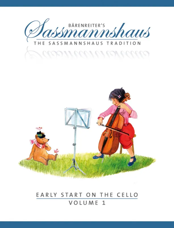 Baerenreiter Verlag Early Start on the Cello, Volume 1 - Sassmannshaus - Cello - Book Réduction