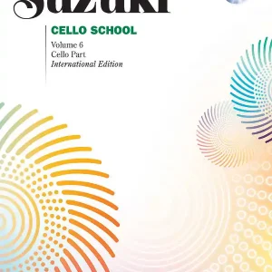 Summy-Birchard Suzuki Cello School, Volume 6 (International Edition) - Cello - Book/CD Remise