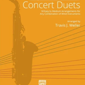 Bon Marché Carl Fischer Compatible Wind Ensembles Concert Duets - Weller - Eb Instruments - Book