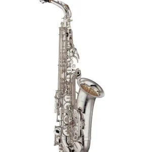 Expédié Aujourd'hui Yamaha Band YAS-82ZII Custom Eb Alto Saxophone - Silver-Plated Finish