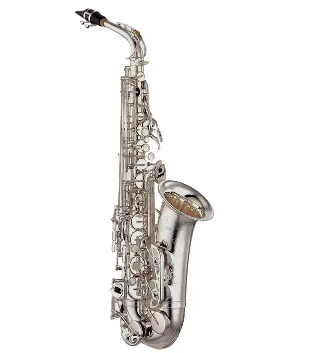 Expédié Aujourd'hui Yamaha Band YAS-82ZII Custom Eb Alto Saxophone - Silver-Plated Finish