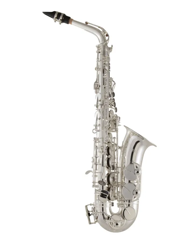 Selmer SAS511 Intermediate Alto Saxophone with Case - Silver-Plated Soldes