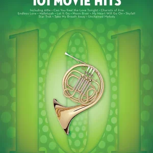 Hal Leonard 101 Movie Hits - Horn - Book Meilleur Choix