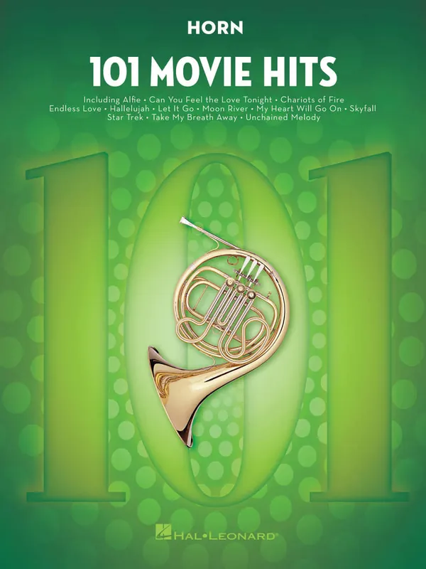 Hal Leonard 101 Movie Hits - Horn - Book Meilleur Choix