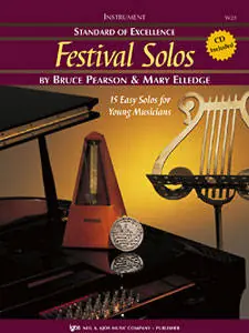 Meilleur Prix Kjos Music Standard of Excellence Festival Solos, Book 1 - Pearson/Elledge - French Horn - Book/CD