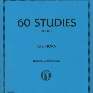 International Music Company 60 Studies Volume I - Kopprasch/Chambers - F Horn - Book Prix Cassé