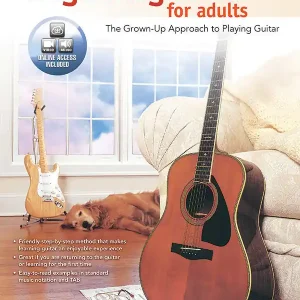 Alfred Publishing Beginning Guitar for Adults - Vecchio - Guitar - Book/Media Online Affaire À Saisir