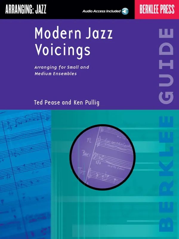 Offre Du Jour Berklee Press Modern Jazz Voicings Arranging for Small and Medium Ensembles - Pease/Pullig - Book/Audio Online