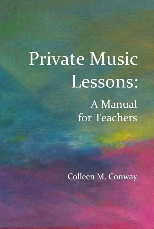 Conway Publications Private Music Lessons A Manual for Teachers - Conway - Book Authentique