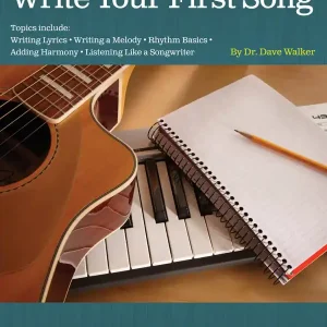 Hal Leonard How to Write Your First Song - Walker - Book/Audio Online Acheter Direct