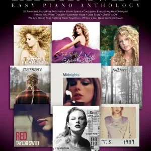 Livraison Express Hal Leonard Taylor Swift Easy Piano Anthology (2nd Edition) - Easy Piano - Book