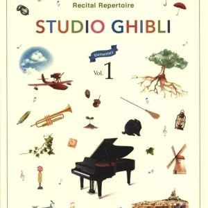 Zen-On Music Company Studio Ghibli, Recital Repertoire Book 1 - Elementary - Piano - Book Dernier Modèle