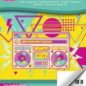 Commande En Gros Hal Leonard The 1980s Super Easy Songbook - Easy Piano - Book