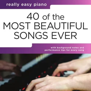 Haute Qualité Hal Leonard 40 of the Most Beautiful Songs Ever Really Easy Piano - Book