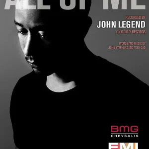 Hal Leonard All of Me - Legend - Easy Piano - Sheet Music Expédition Rapide