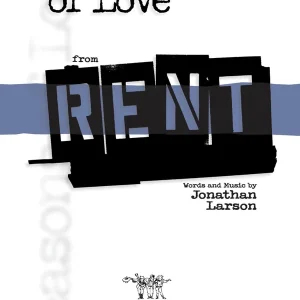 Hal Leonard Seasons Of Love Rent - Larson - Easy Piano - Sheet Music Jusqu'à Épuisement Des Stocks