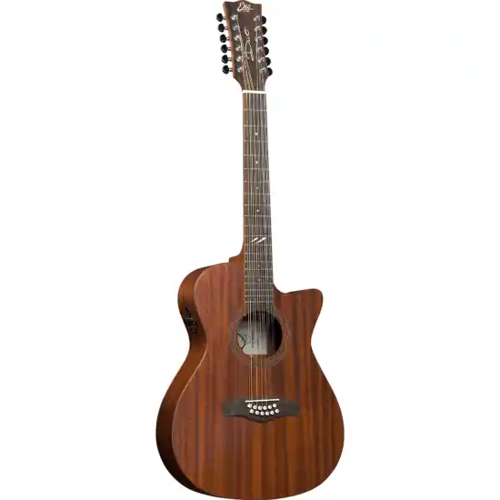 Offre Limitée guitare folk eko duo auditorium cutaway 12 cordes electro natural