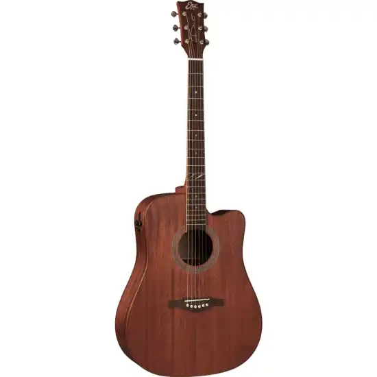 Nouveauté guitare folk eko dreadnought cutaway electro natural