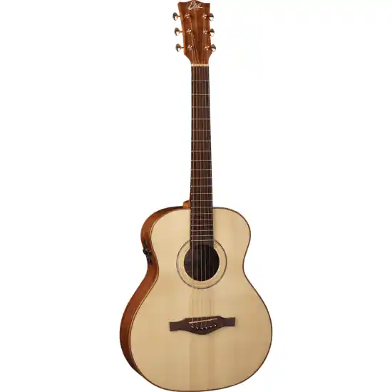 Solde guitare folk eko travel electro epicea massif/ovangkol massif + gigbag