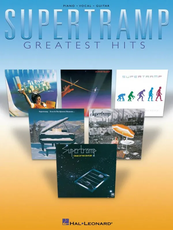 Hal Leonard Supertramp Greatest Hits - Piano/Vocal/Guitar - Book Seulement Aujourd'hui