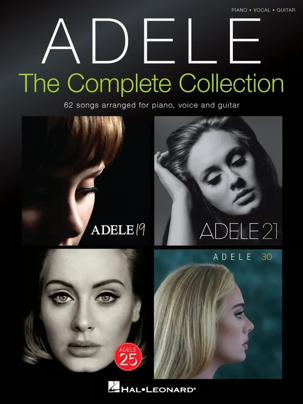 Hal Leonard Adele The Complete Collection - Piano/Vocal/Guitar - Book Acheter Direct