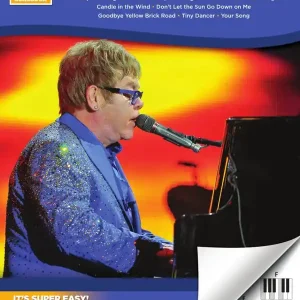 Affaire À Saisir Hal Leonard Elton John Super Easy Songbook - Piano/Keyboard - Book
