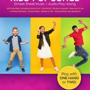 Prix Choc Hal Leonard Kids‘ Pop Songs Instant Piano Songs - Easy Piano - Book/Audio Online