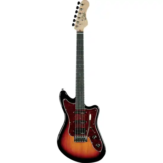 Pas Cher guitare electrique eko camaro vr hss vintage burst