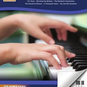 Hal Leonard Simple Songs Super Easy Songbook - Easy Piano - Book Nouveauté