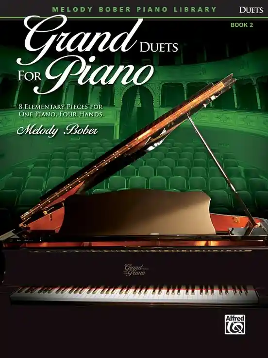 Alfred Publishing Grand Duets for Piano, Book 2 - Bober - Piano Duet (1 Piano, 4 Hands) - Book Réduction