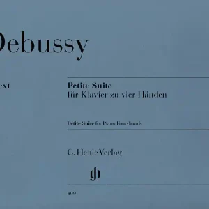 G. Henle Verlag Petite Suite - Debussy /Heinemann /Groethuysen - Piano Duet (1 Piano, 4 Hands) - Book Must-Have