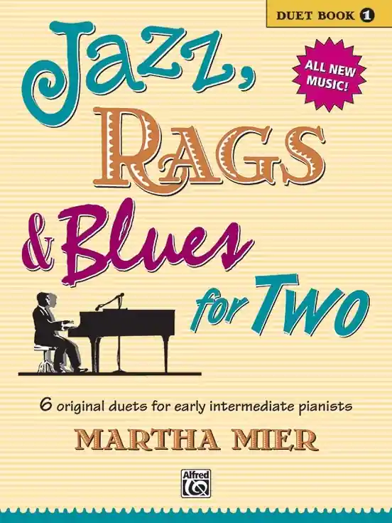 Alfred Publishing Jazz, Rags & Blues for Two, Book 1 - Mier - Piano Duet (1 Piano, 4 Hands) - Book Offre Spéciale